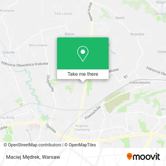 Maciej Mędrek map
