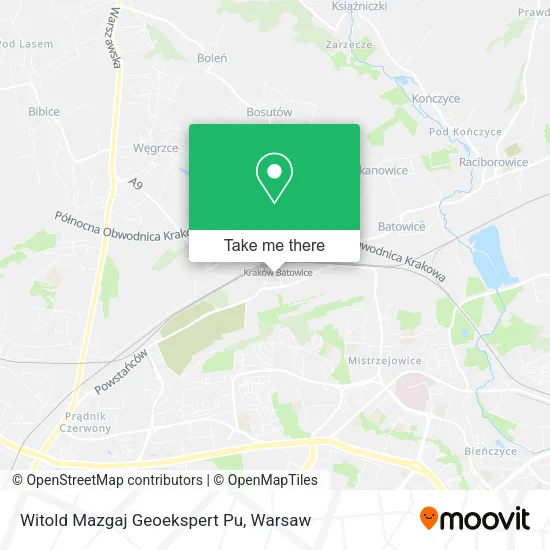 Карта Witold Mazgaj Geoekspert Pu