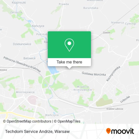 Techdom Service Andrze map