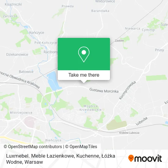 Карта Luxmebel. Meble Łazienkowe, Kuchenne, Łóżka Wodne