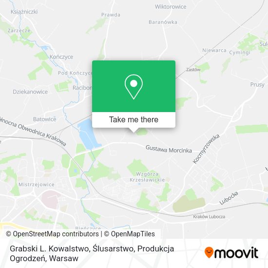 Grabski L. Kowalstwo, Ślusarstwo, Produkcja Ogrodzeń map