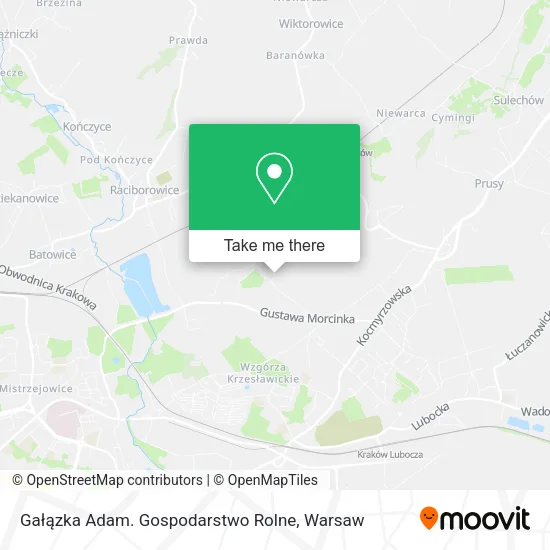 Карта Gałązka Adam. Gospodarstwo Rolne