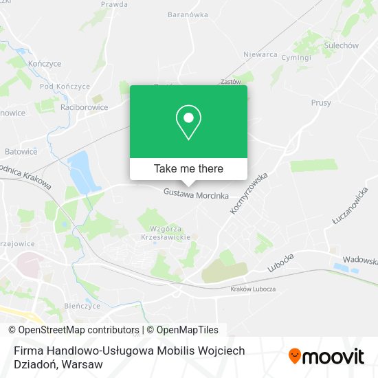 Firma Handlowo-Usługowa Mobilis Wojciech Dziadoń map