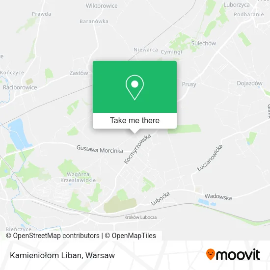 Карта Kamieniołom Liban