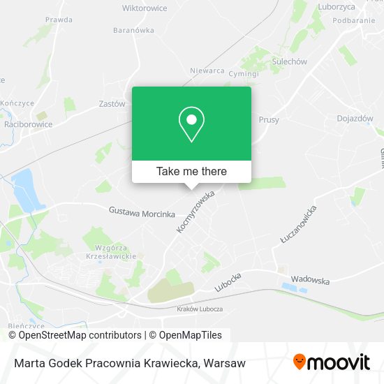 Marta Godek Pracownia Krawiecka map