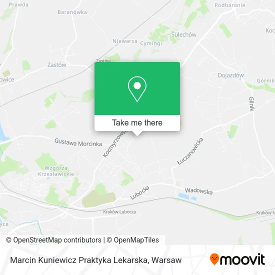Карта Marcin Kuniewicz Praktyka Lekarska