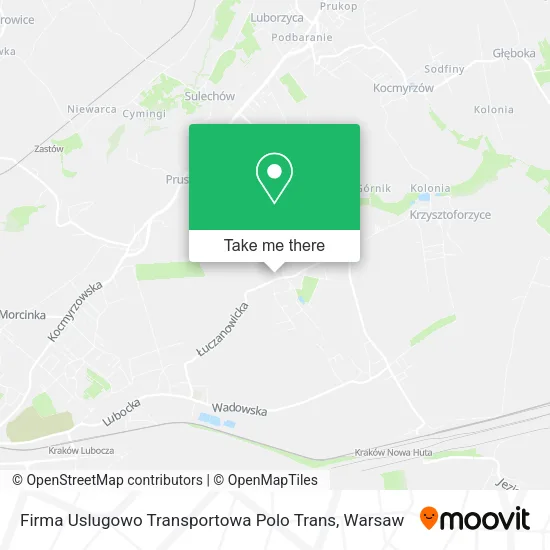Карта Firma Uslugowo Transportowa Polo Trans