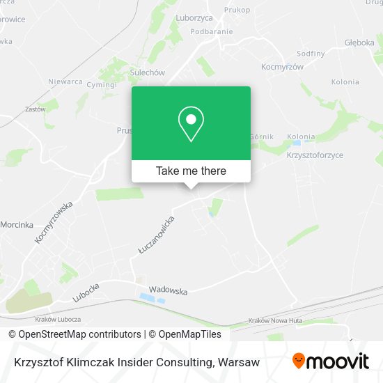 Krzysztof Klimczak Insider Consulting map