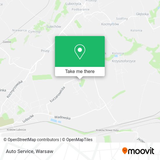 Auto Service map