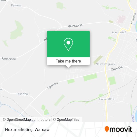 Nextmarketing map