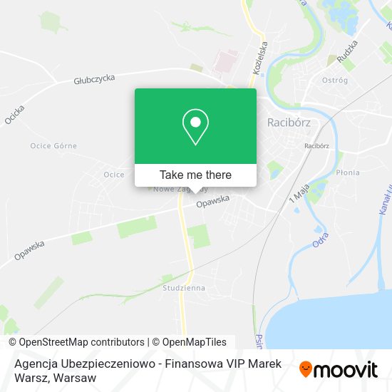 Agencja Ubezpieczeniowo - Finansowa VIP Marek Warsz map