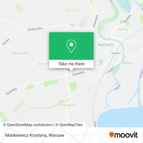 Карта Mankiewicz Krystyna