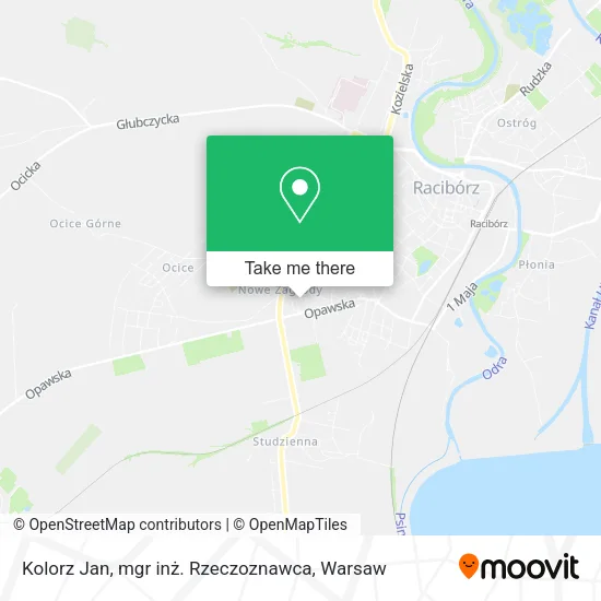 Карта Kolorz Jan, mgr inż. Rzeczoznawca