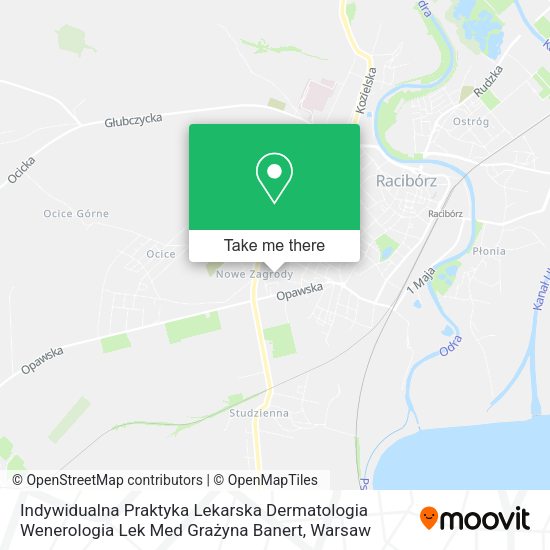 Indywidualna Praktyka Lekarska Dermatologia Wenerologia Lek Med Grażyna Banert map