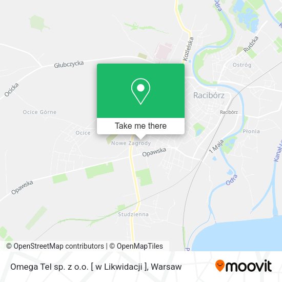 Omega Tel sp. z o.o. [ w Likwidacji ] map