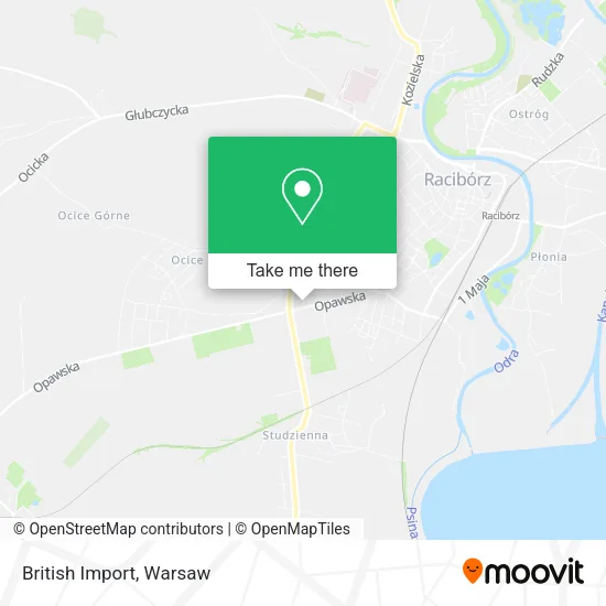 Карта British Import