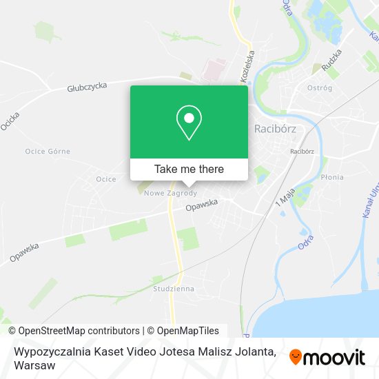 Wypozyczalnia Kaset Video Jotesa Malisz Jolanta map