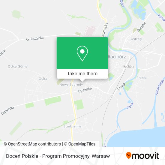 Doceń Polskie - Program Promocyjny map