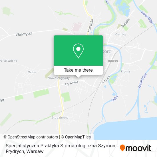 Specjalistyczna Praktyka Stomatologiczna Szymon Frydrych map