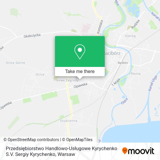 Przedsiębiorstwo Handlowo-Usługowe Kyrychenko S.V. Sergiy Kyrychenko map