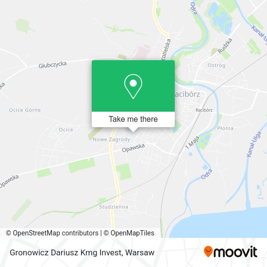 Gronowicz Dariusz Kmg Invest map