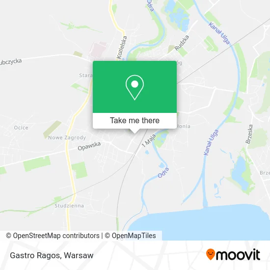 Карта Gastro Ragos