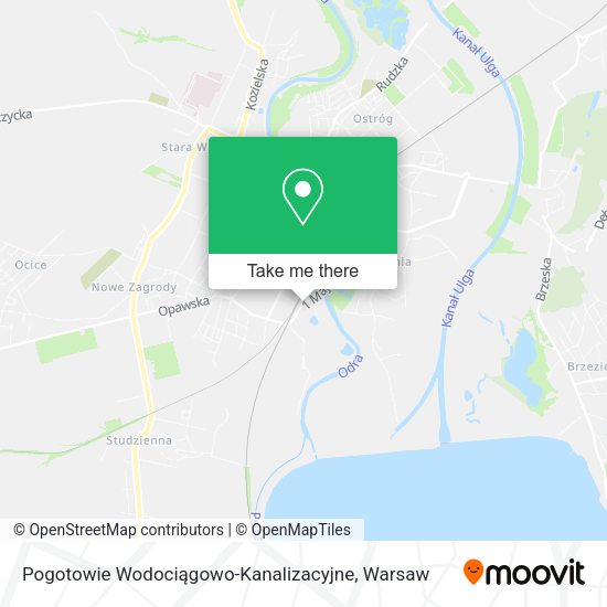 Pogotowie Wodociągowo-Kanalizacyjne map