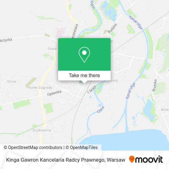 Kinga Gawron Kancelaria Radcy Prawnego map