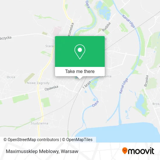 Карта Maximussklep Meblowy