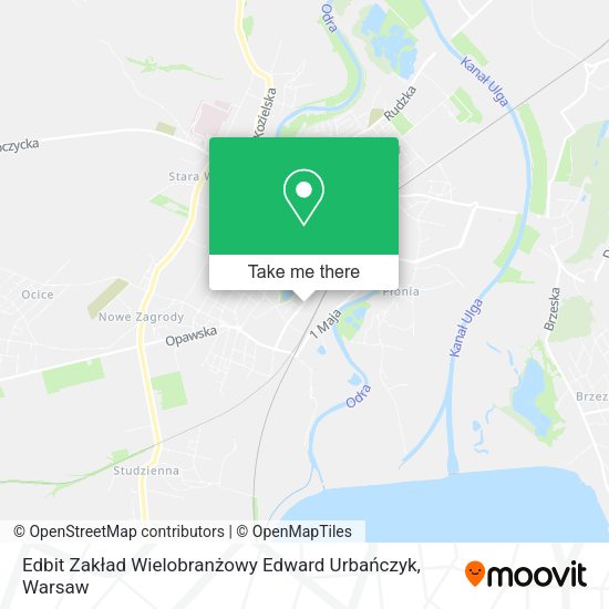 Edbit Zakład Wielobranżowy Edward Urbańczyk map