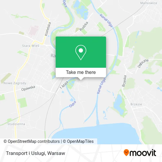 Карта Transport i Uslugi