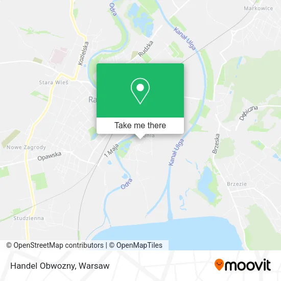 Карта Handel Obwozny