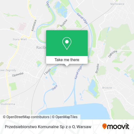 Przedsiebiorstwo Komunalne Sp z o O map