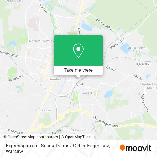 Карта Expressphu s.c. Sosna Dariusz Getler Eugeniusz