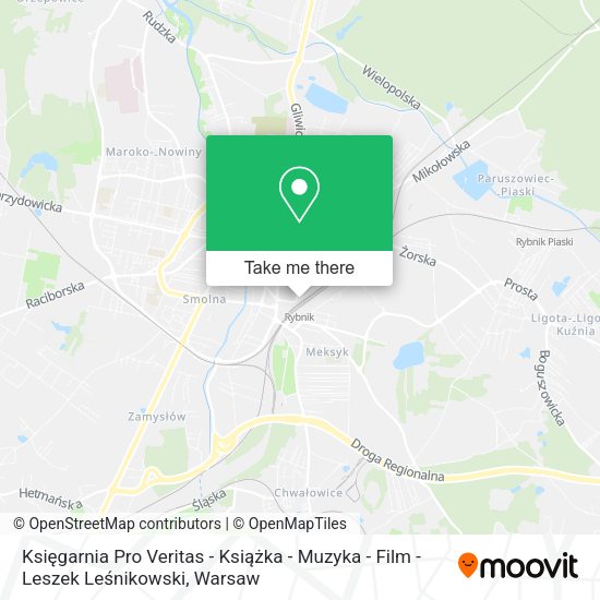 Księgarnia Pro Veritas - Książka - Muzyka - Film - Leszek Leśnikowski map