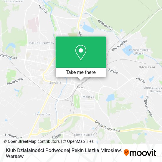 Klub Działalności Podwodnej Rekin Liszka Mirosław map