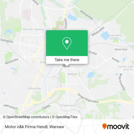 Карта Motor o&k Firma Handl