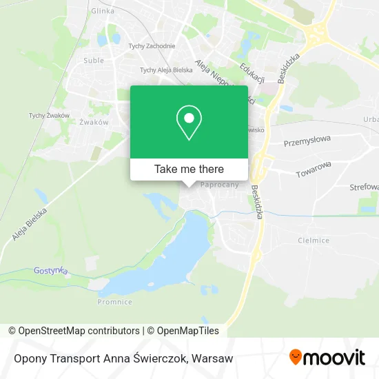 Карта Opony Transport Anna Świerczok