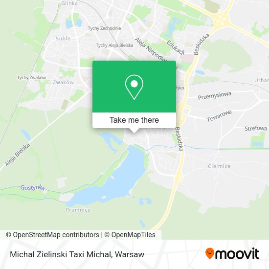 Michal Zielinski Taxi Michal map