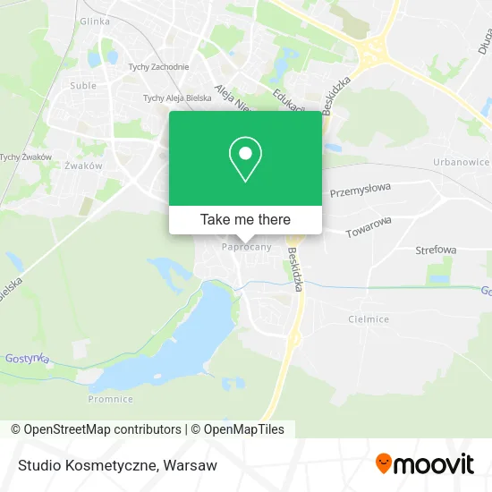 Карта Studio Kosmetyczne