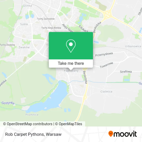 Карта Rob Carpet Pythons