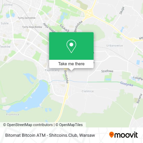 Карта Bitomat Bitcoin ATM - Shitcoins.Club