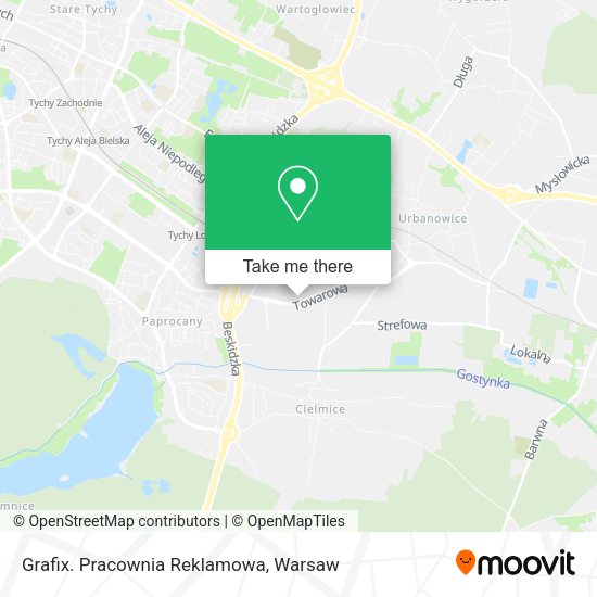 Grafix. Pracownia Reklamowa map