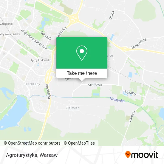 Карта Agroturystyka