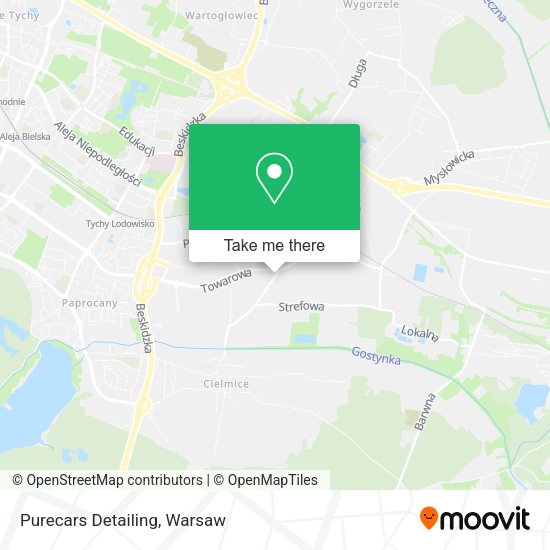 Purecars Detailing map