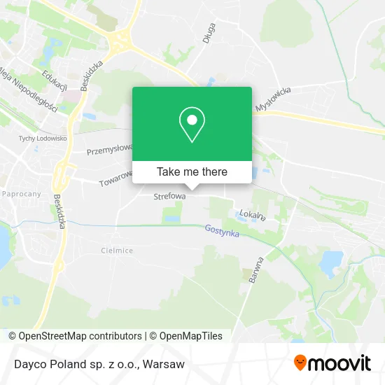 Карта Dayco Poland sp. z o.o.