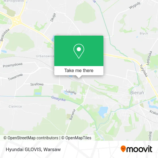 Карта Hyundai GLOVIS