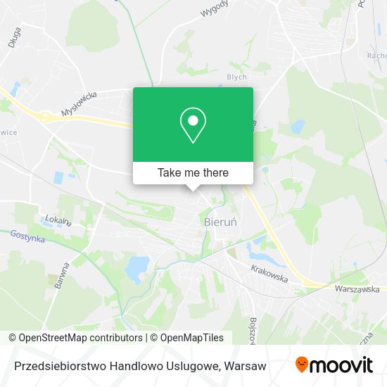 Przedsiebiorstwo Handlowo Uslugowe map