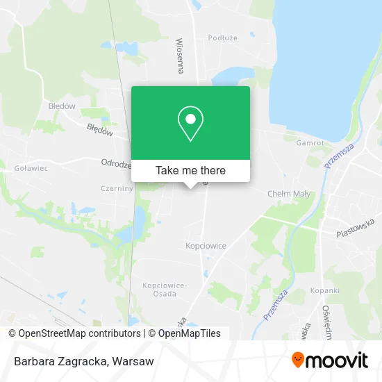 Карта Barbara Zagracka