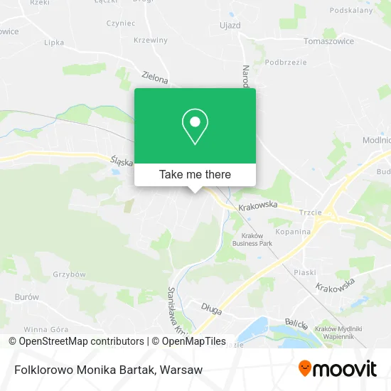 Карта Folklorowo Monika Bartak
